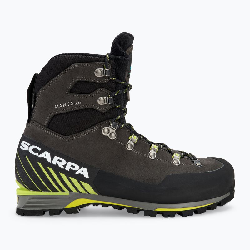 Férfi magashegyi bakancs SCARPA Manta Tech GTX shark/lime 2