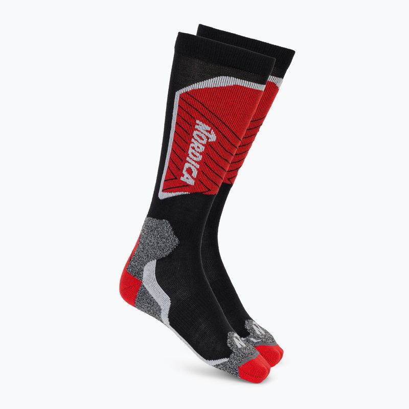 Gyerek sízokni Nordica Tech Junior black/ red/ white