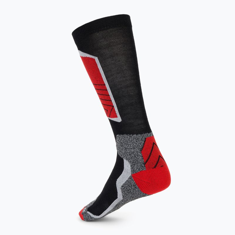 Gyerek sízokni Nordica Tech Junior black/ red/ white 2
