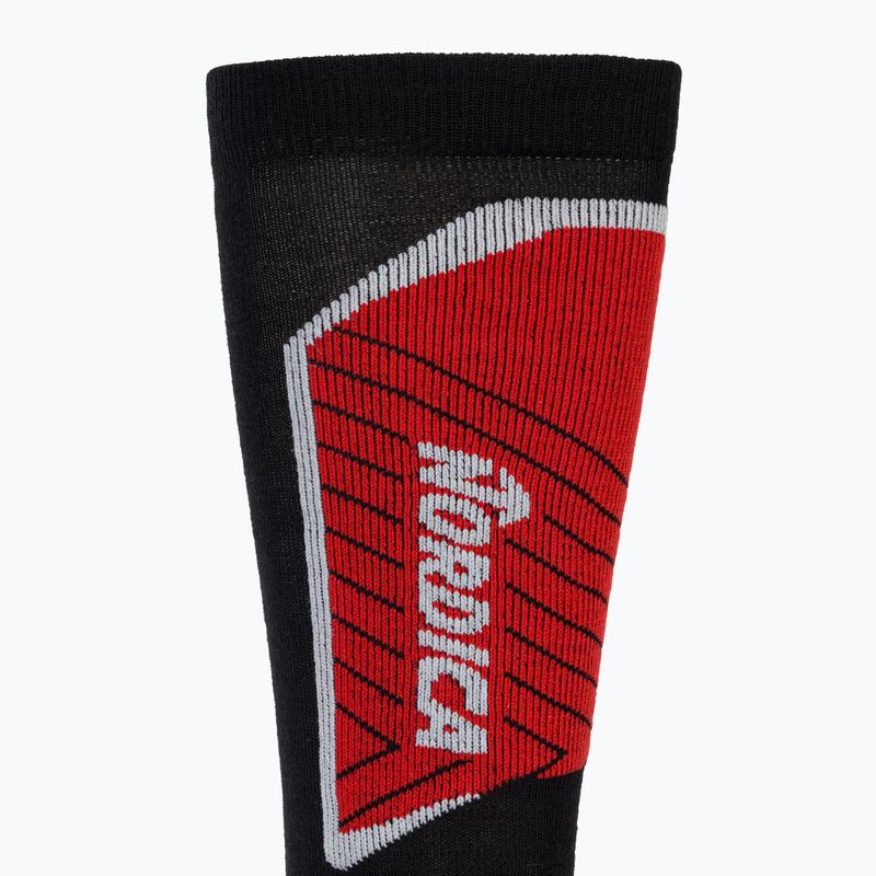 Gyerek sízokni Nordica Tech Junior black/ red/ white 4