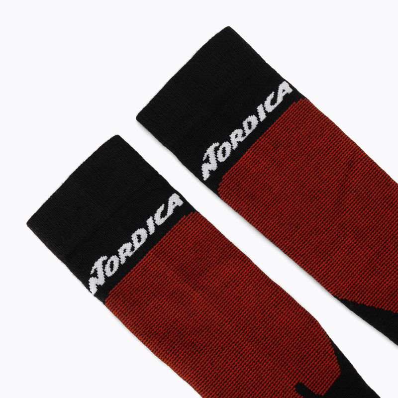 Sízokni Nordica Uni 2.0 2 db grey/ red+black/ red 7