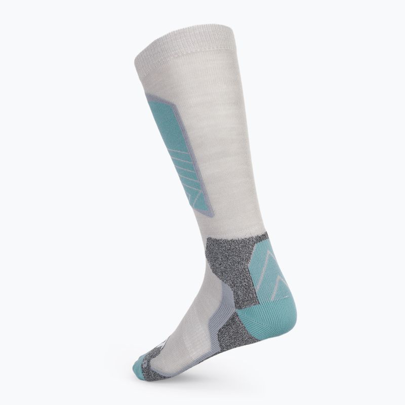 Gyerek sízokni Nordica Tech Junior grey/lichen blue/cool grey 2