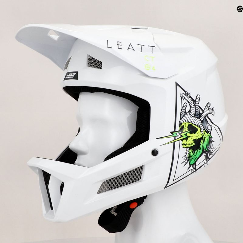 Leatt MTB kerékpáros sisak Gravity 2.0 V23 fehér 1023014102 13