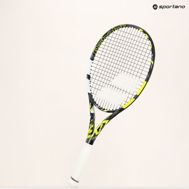 Babolat Pure Aero Junior 26 gyermek teniszütő szürke-sárga 140465 8