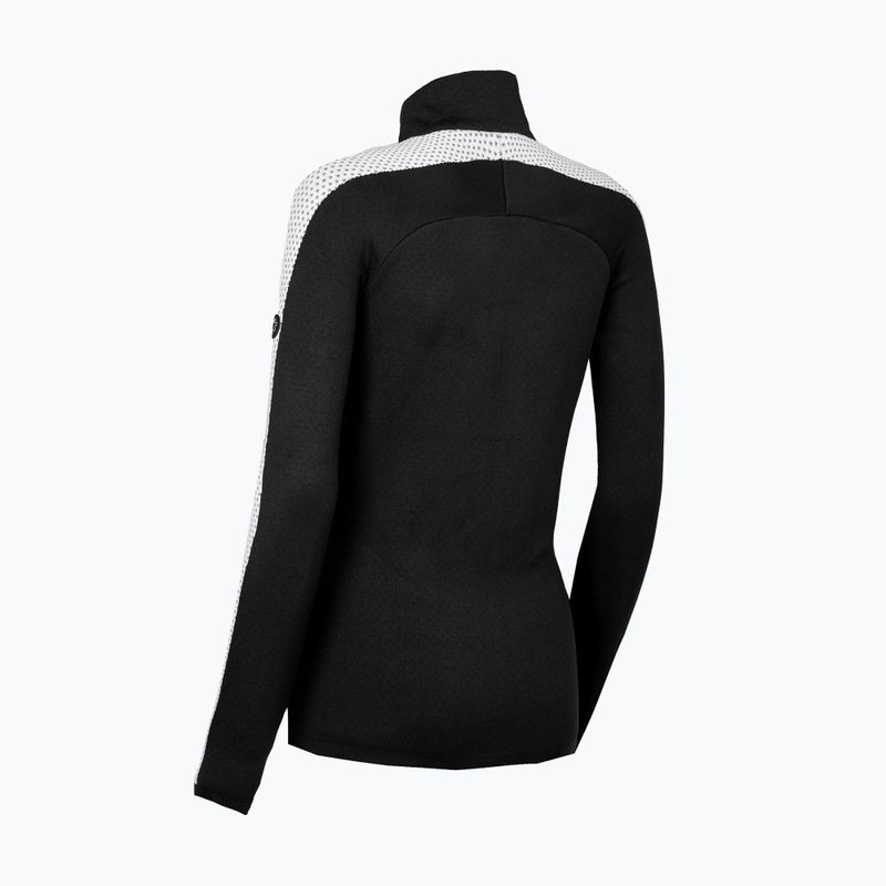 Női thermo pulóver Newland Cordelia Full Zip black/white 2