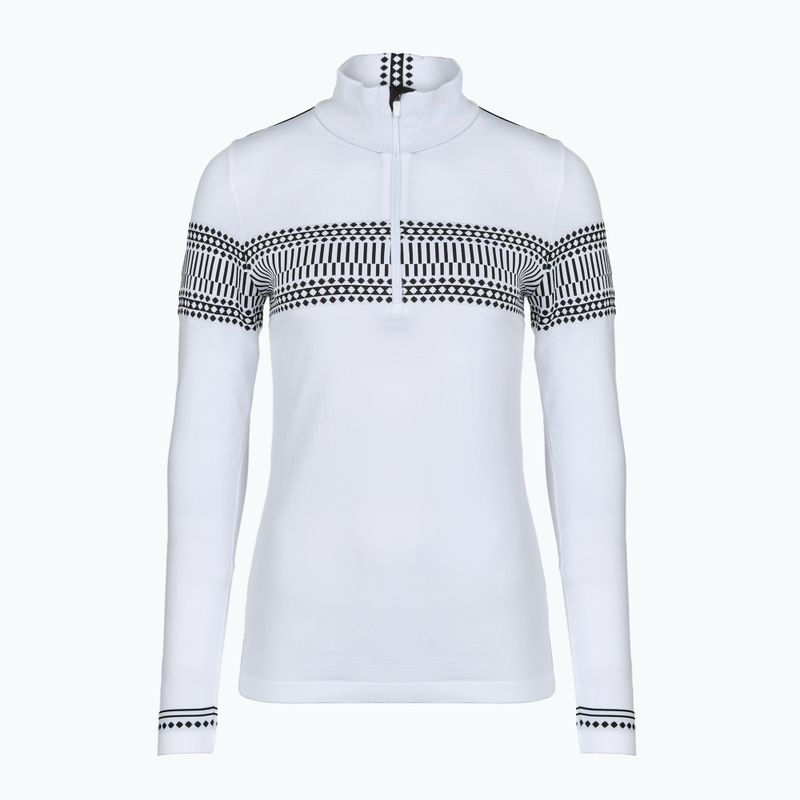 Női thermo pulóver Newland Danica white/black