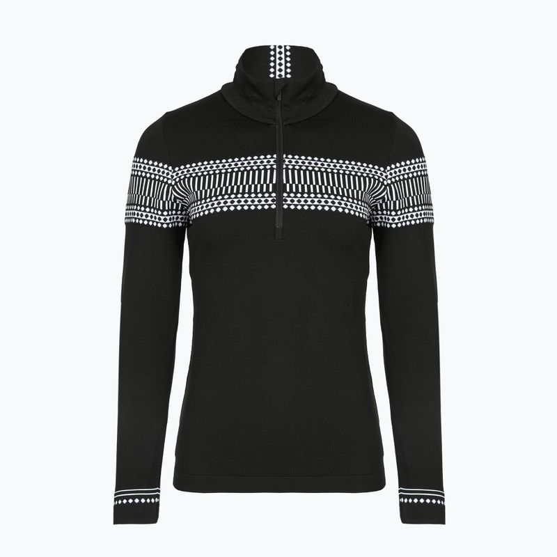 Női thermo pulóver Newland Danica black/white