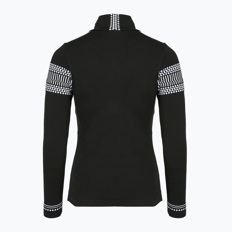 Női thermo pulóver Newland Danica black/white 2
