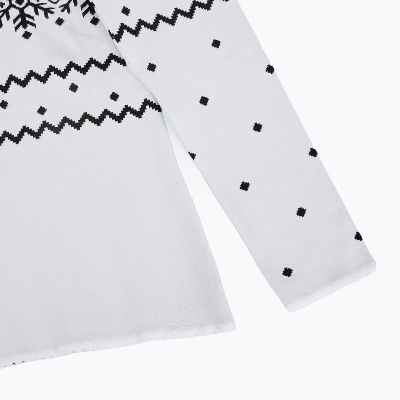 Női thermo pulóver Newland Groenlandia Half Zip white/black 4