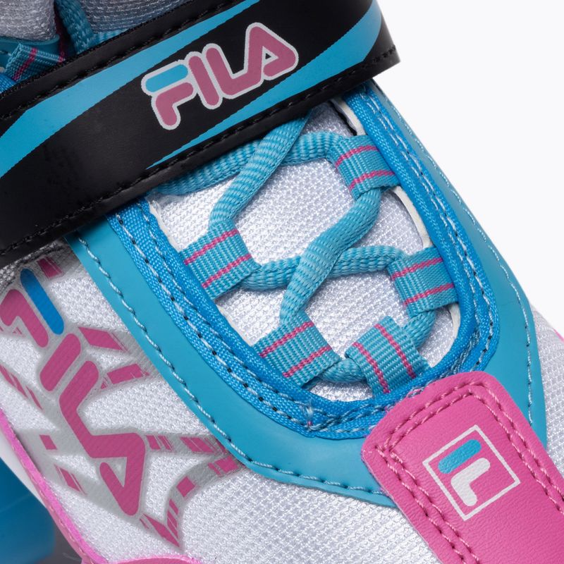 Gyermek görkorcsolya FILA Joy G white/pink/light blue 7