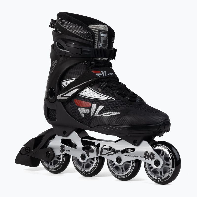 Férfi görkorcsolya FILA Legacy Pro 80 black/silver/red