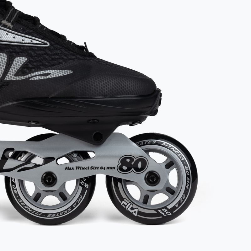Férfi görkorcsolya FILA Legacy Pro 80 black/silver/red 6
