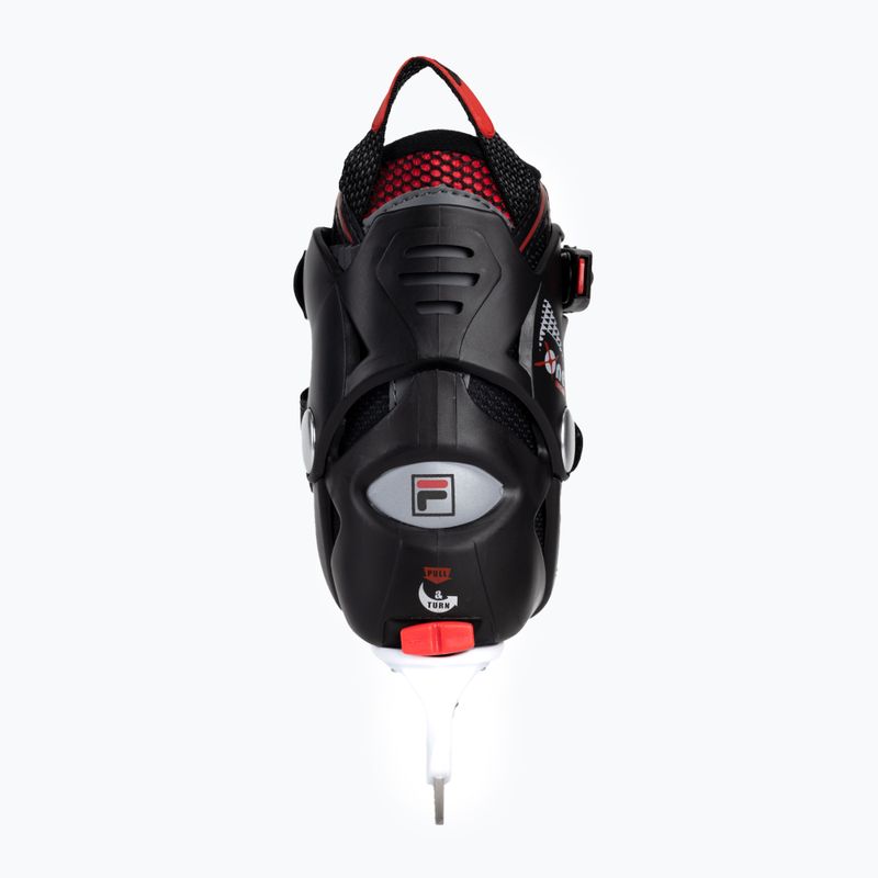 Gyermek korcsolya FILA X-One black/red 4