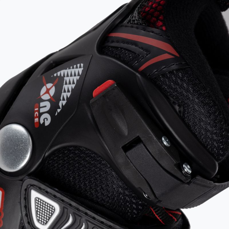 Gyermek korcsolya FILA X-One black/red 7