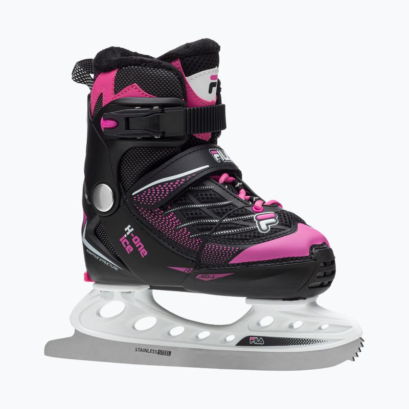 Gyermek korcsolya FILA X-One G black/pink 9