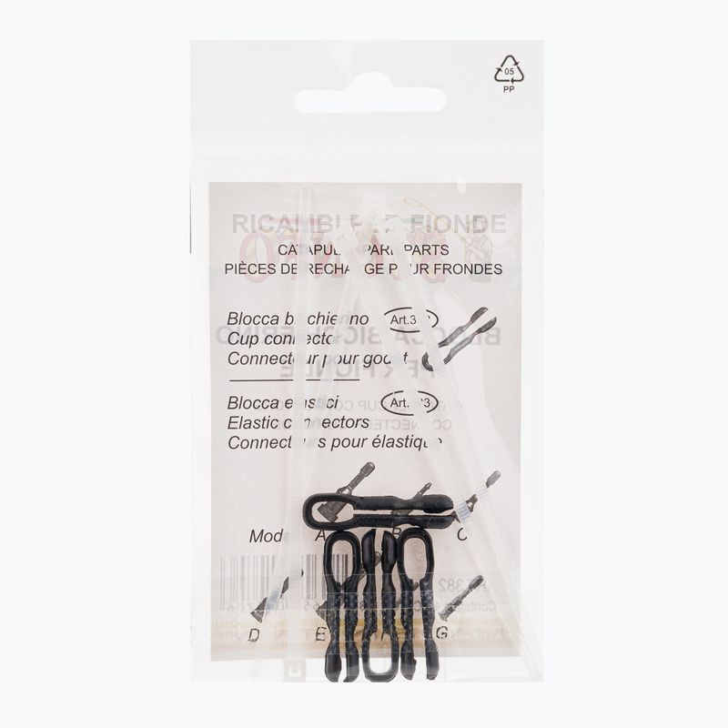 Stonfo Bicchierino ezüst heveder gumi rögzítőkészlet 218640 2