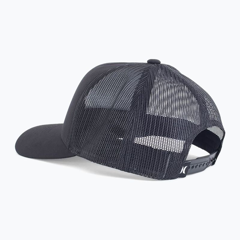 Hurley Del Mar Trucker férfi baseball sapka tiszta platinium/fekete 2