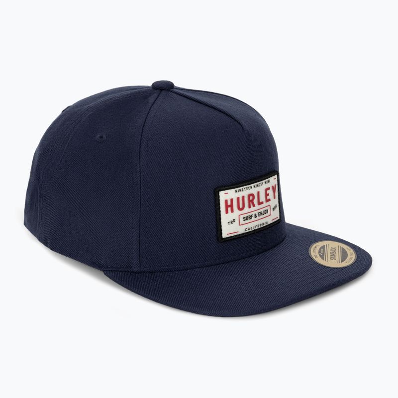 Férfi baseballsapka Hurley Bixby racer blue/hyper turquoise