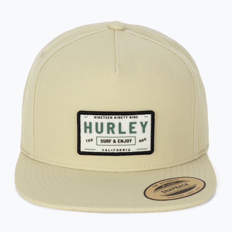 Férfi baseballsapka Hurley Bixby light bone 2