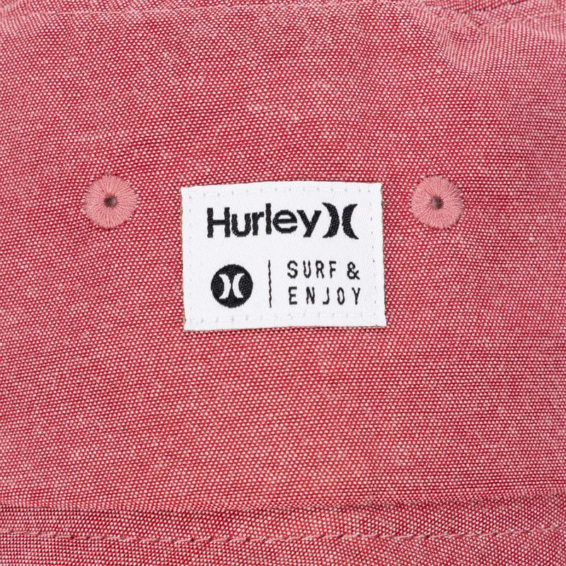 Férfi Kalap Hurley Chambray red 3