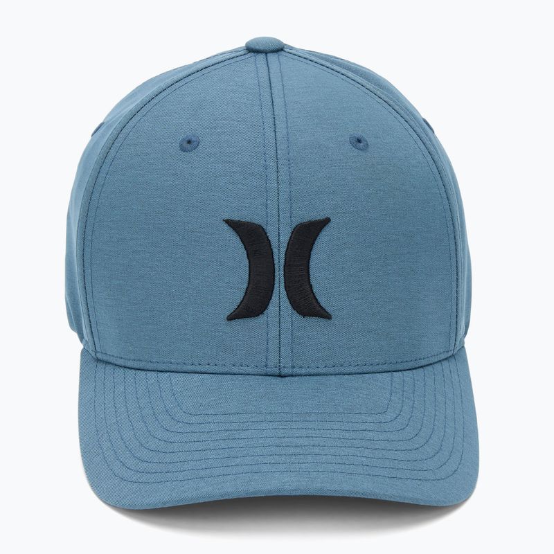 Hurley Icon Texture valerian kék férfi baseball sapka 2
