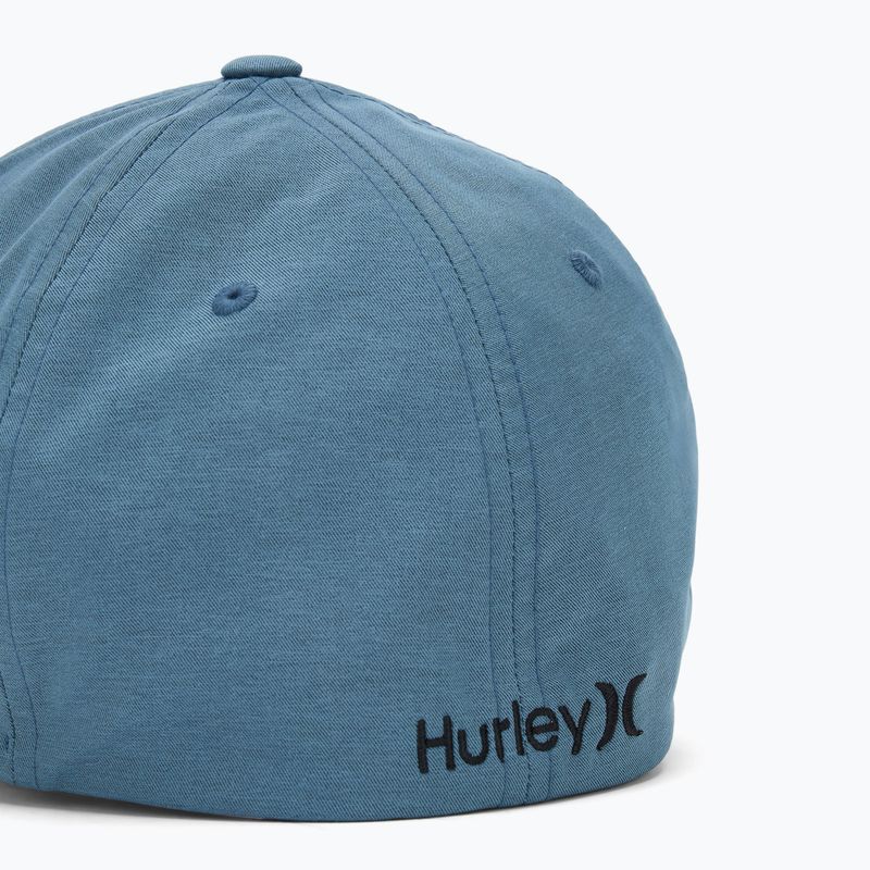 Hurley Icon Texture valerian kék férfi baseball sapka 4