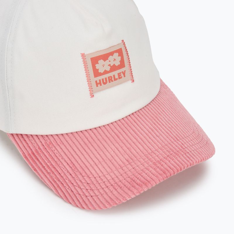 Hurley Palm valient piros női baseball sapka 3