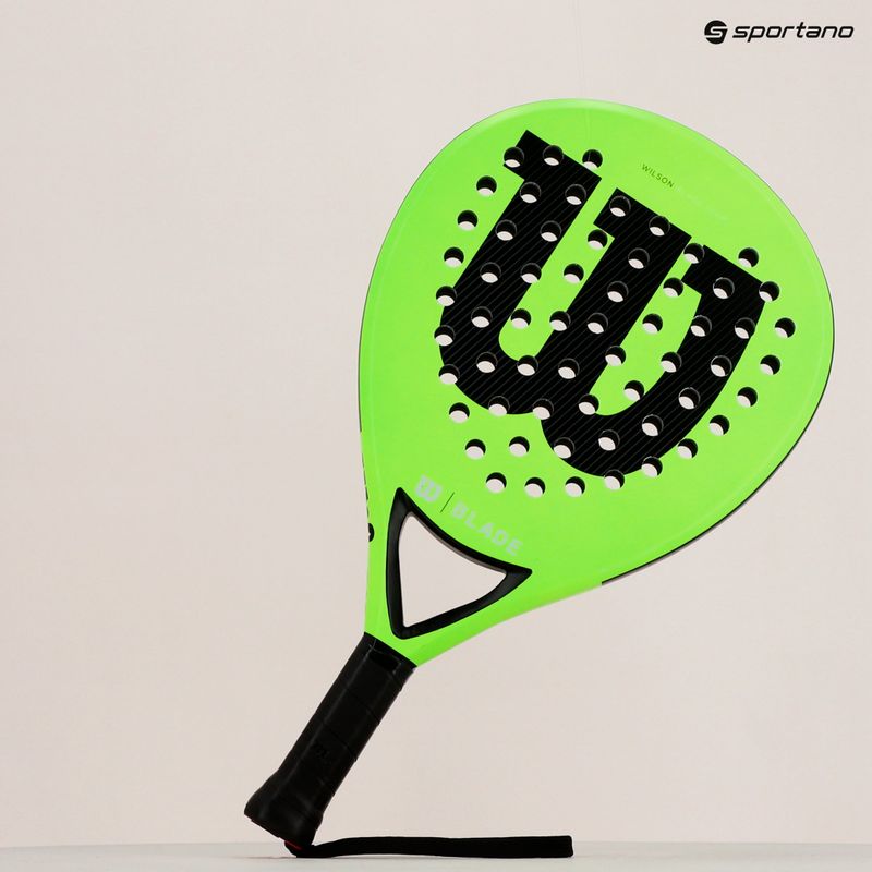 Wilson Blade Team V2 Padel ütő zöld WR067421U2 16