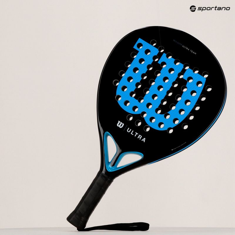 Wilson Ultra Team V2 Padel ütő fekete és kék WR067011U2 14