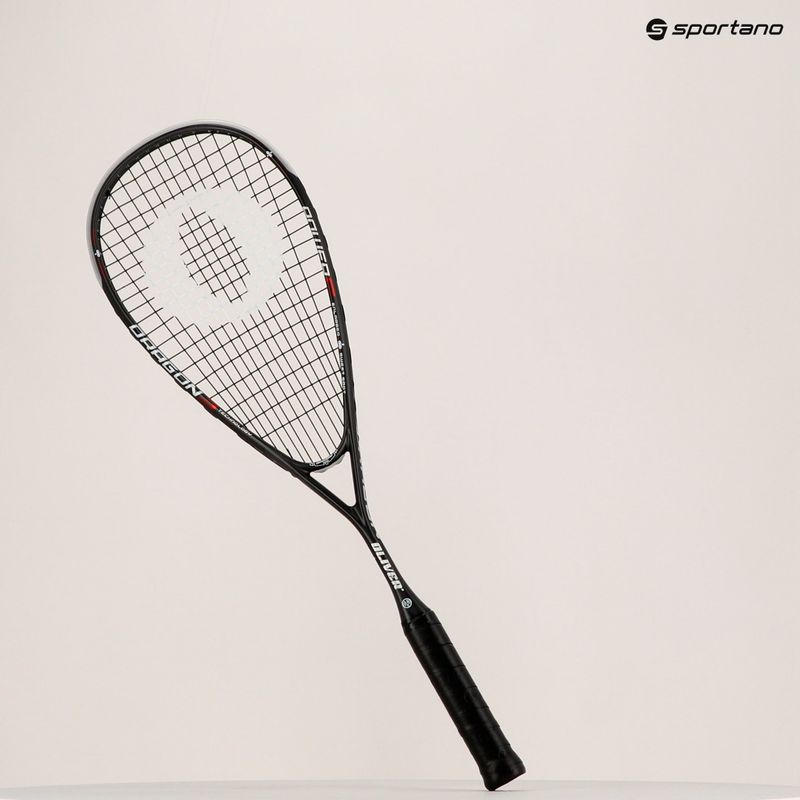 Squash ütő Oliver Dragon 3 fekete és piros 8