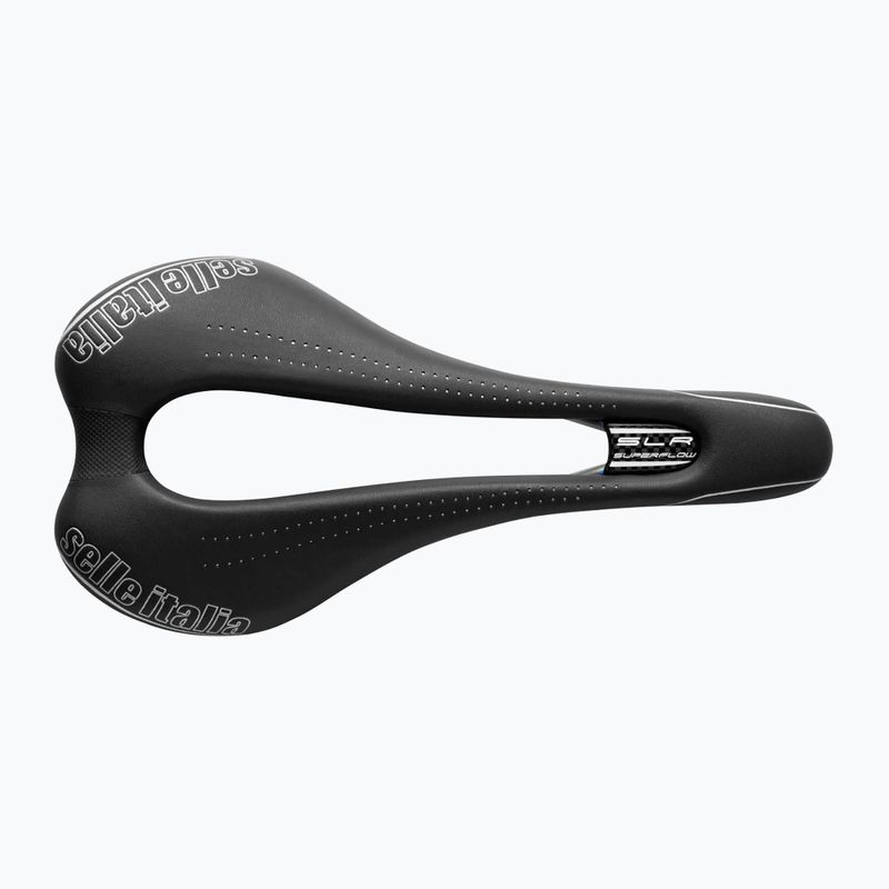 Selle Italia SLR SUPERFLOW L ti 316 kerékpár nyereg fekete SIT-041A145JQA001