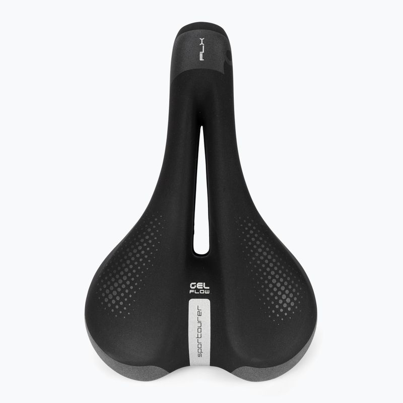 Sportourer FLX Lady Gel Flow fekete kerékpár nyereg 3