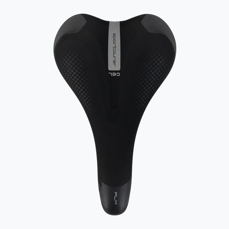 Sportourer FLX Man kerékpár nyereg Gel fekete 3