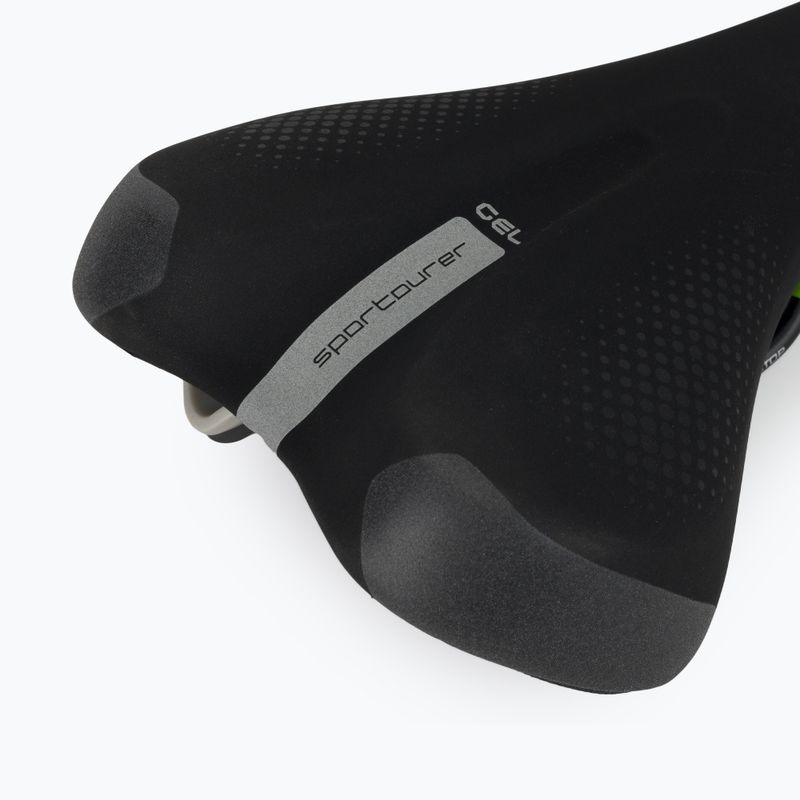 Sportourer FLX Man kerékpár nyereg Gel fekete 5