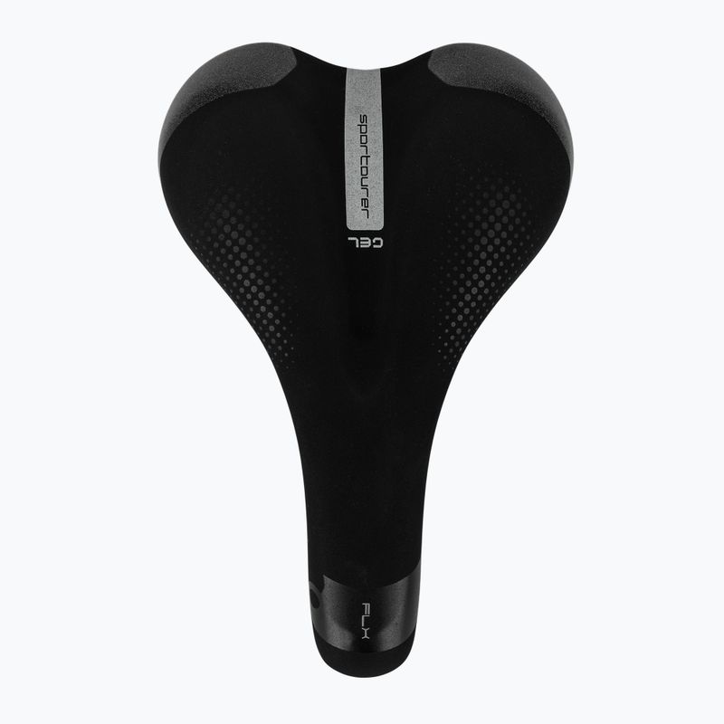 Sportourer FLX Lady kerékpár nyereg Gel fekete 3