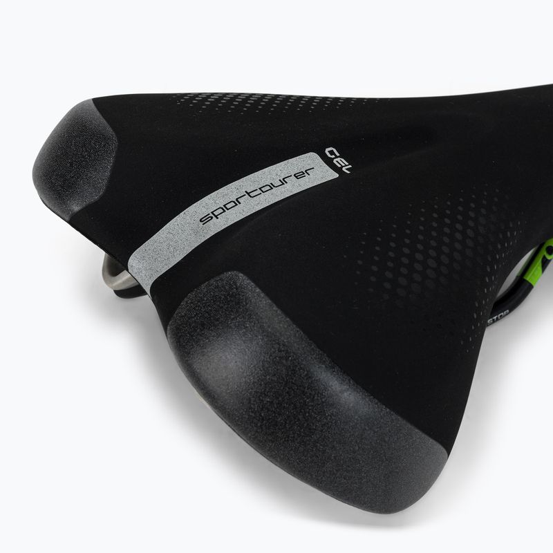 Sportourer FLX Lady kerékpár nyereg Gel fekete 5