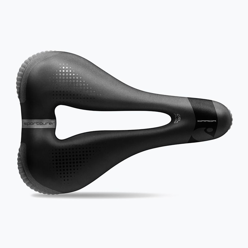 Kerékpár nyereg Sportourer Garda Gel Flow black 6