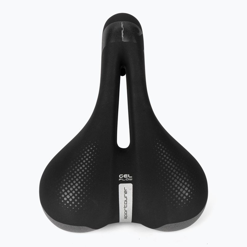 Kerékpár nyereg Sportourer Kaalam Gel Flow black 3