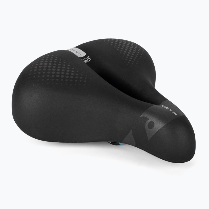 Kerékpár nyereg Sportourer Zeta Comfort Gel Flow black