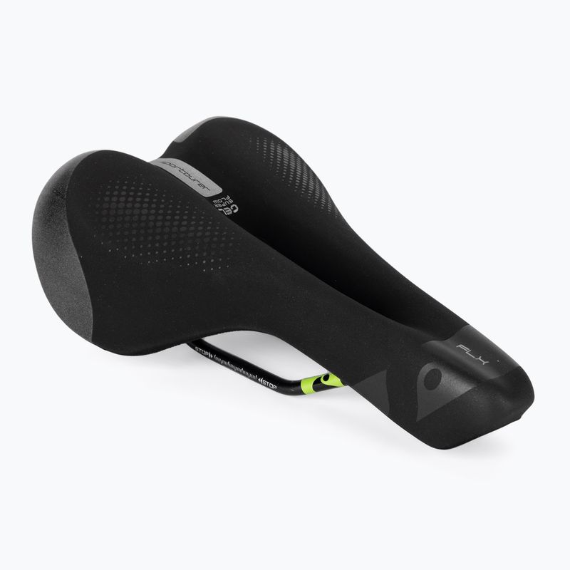Kerékpár nyereg Sportourer FLX Unisex Gel Superflow black