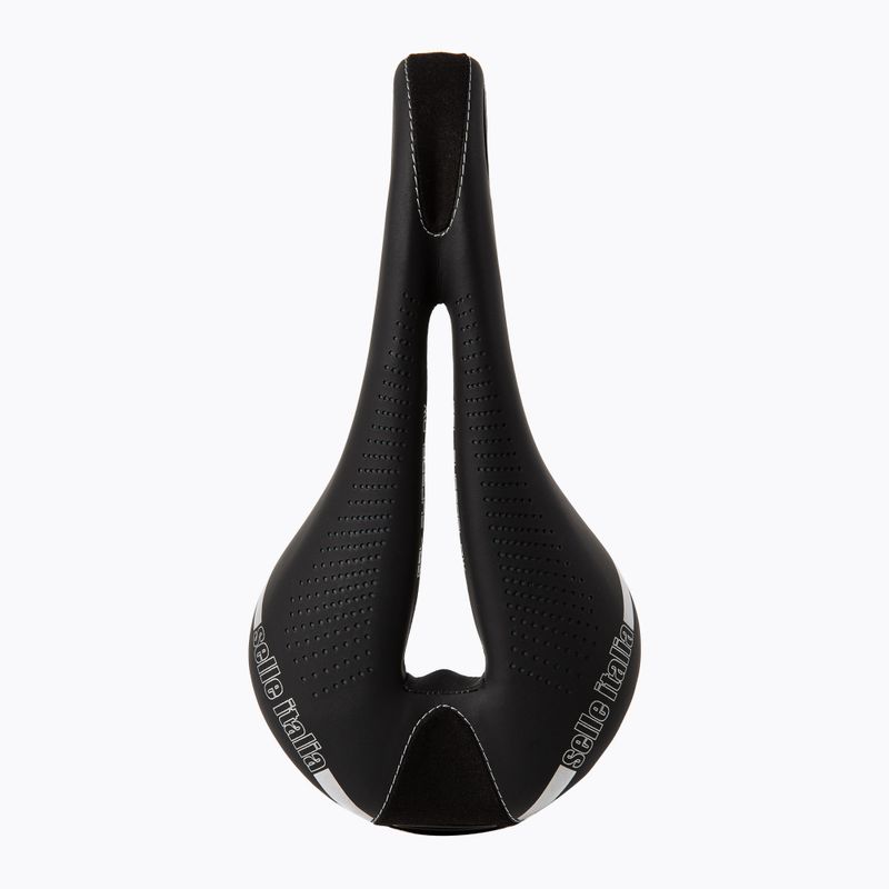 Selle Italia MAX FLITE GEL SUPERFLOW L TI 316 kerékpár nyereg fekete SIT-024H901IKC002 3