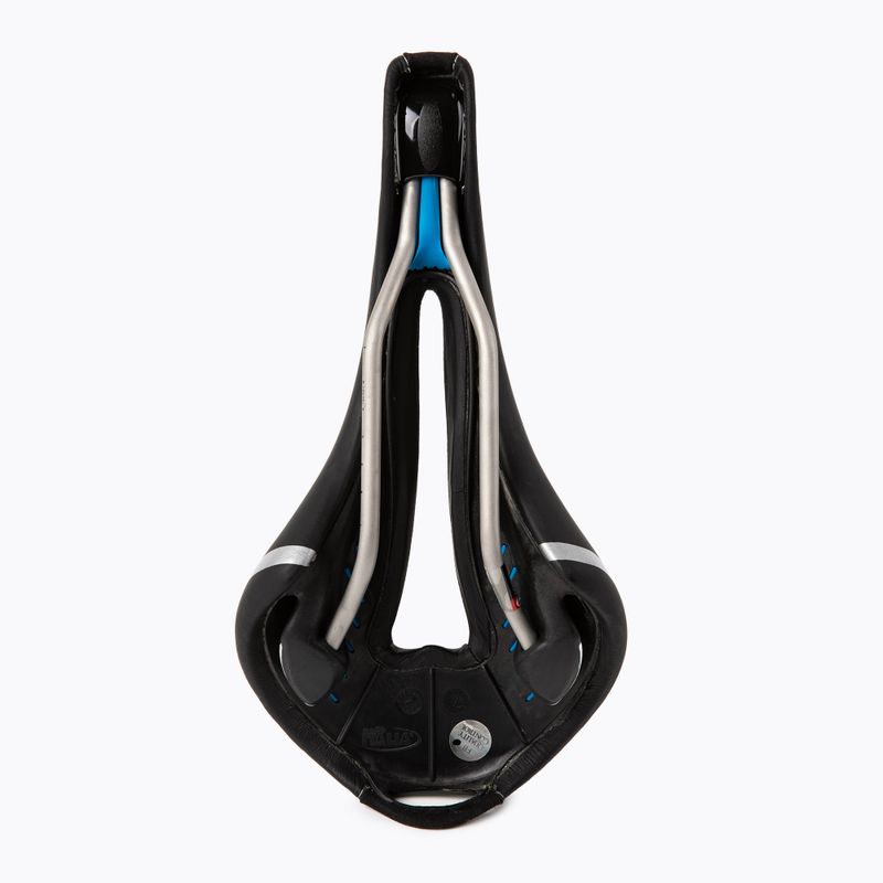Selle Italia MAX FLITE GEL SUPERFLOW L TI 316 kerékpár nyereg fekete SIT-024H901IKC002 4