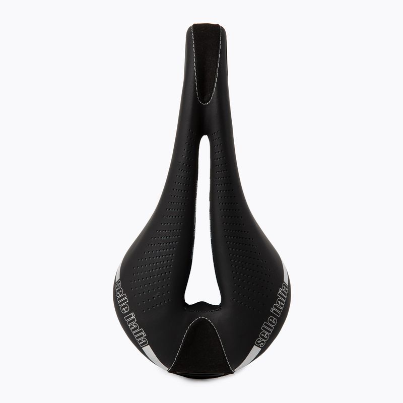 Selle Italia MAX FLITE GEL SUPERFLOW L TI 316 kerékpár nyereg fekete SIT-024H901IKC002 5