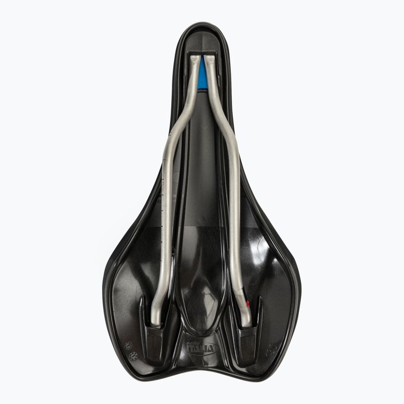 Selle Italia Slr Boost Ti 316 Rail Fibra-Tek kerékpár nyereg fekete SIT-041A120IKC001 4