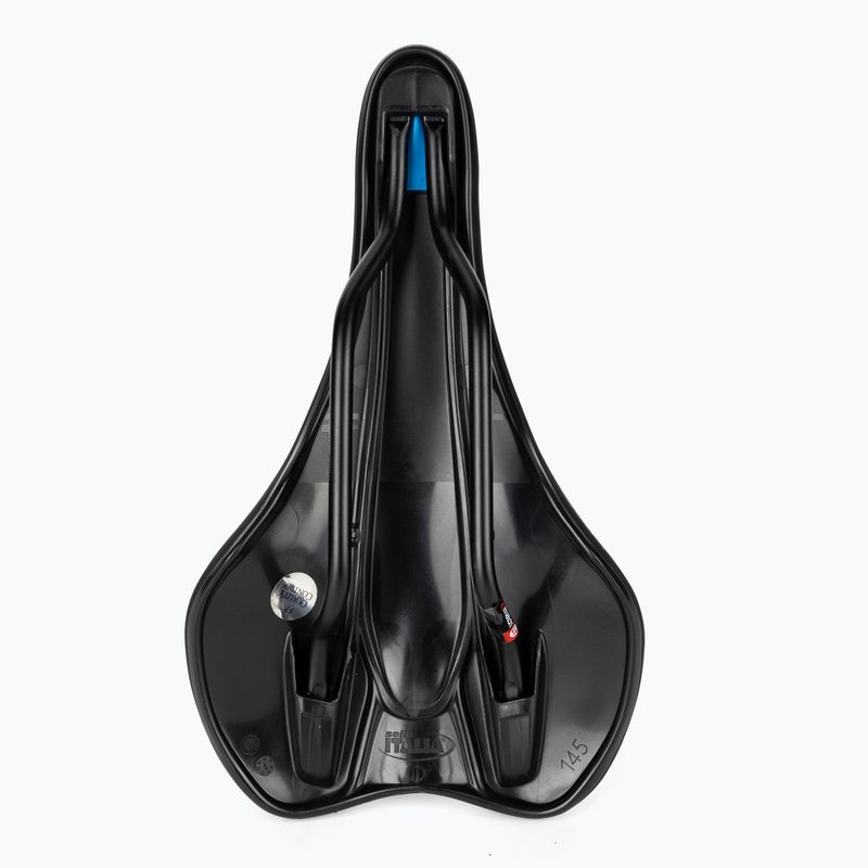 Selle Italia Slr Boost Tm Manganese Rail Soft-Tek kerékpár nyereg fekete SIT-041A120MHC001 4