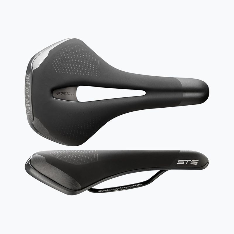 Selle Italia Sportouring ST 5 Flow L kerékpár nyereg fekete SIT-077L801MEC001 6