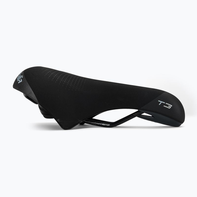 Kerékpár nyereg Selle Italia Sportouring T 3 Flow, Fec Alloy Rail, Soft-Tek, Light Gel fekete 2