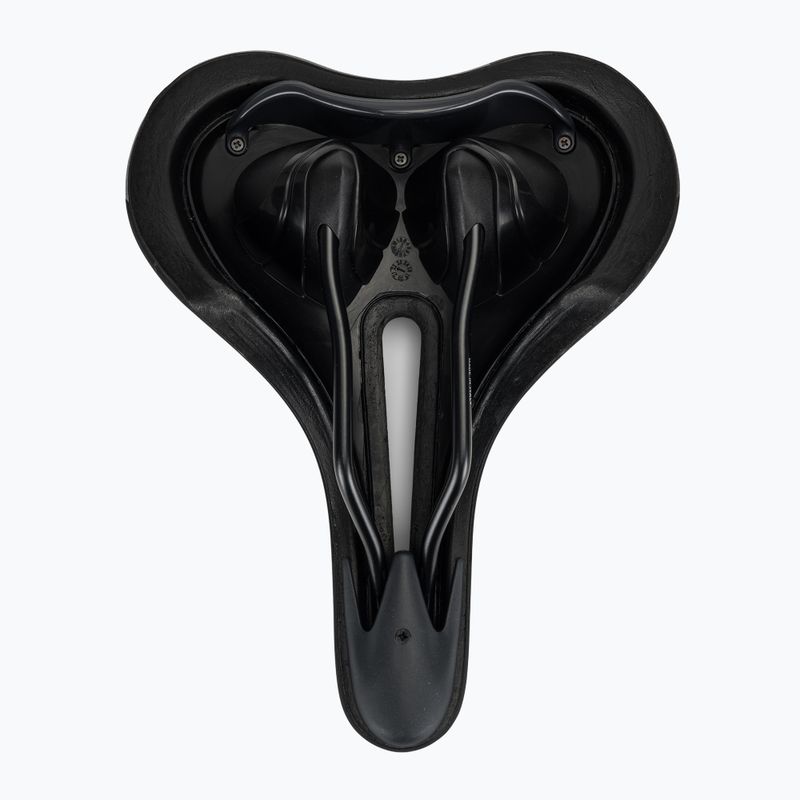 Kerékpár nyereg Selle Italia Sportouring T 3 Flow, Fec Alloy Rail, Soft-Tek, Light Gel fekete 4