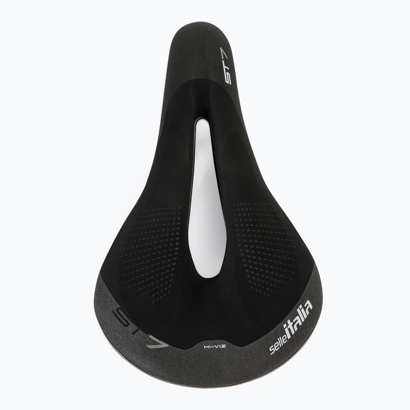 Kerékpár nyereg Selle Italia Sportouring ST 7 Superflow, Fec Alloy Rail, Soft-Tek, Light Gel black 3