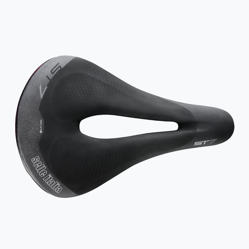 Kerékpár nyereg Selle Italia Sportouring ST 7 Superflow, Fec Alloy Rail, Soft-Tek, Light Gel black 7